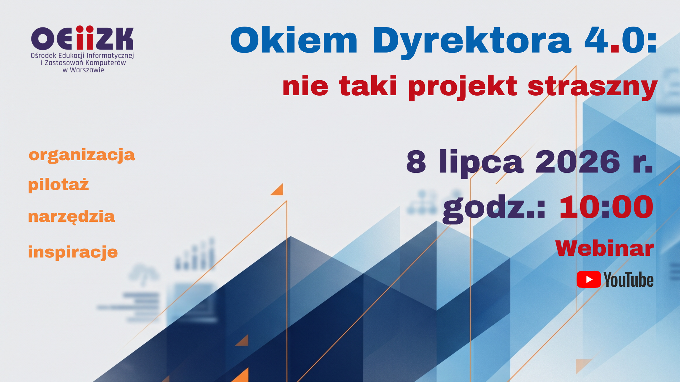 Okiem Dyrektora - grafika ilustracyjna